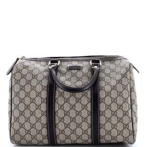 Gucci Joy Boston Bag Gg Coated Canvas #188711G78B